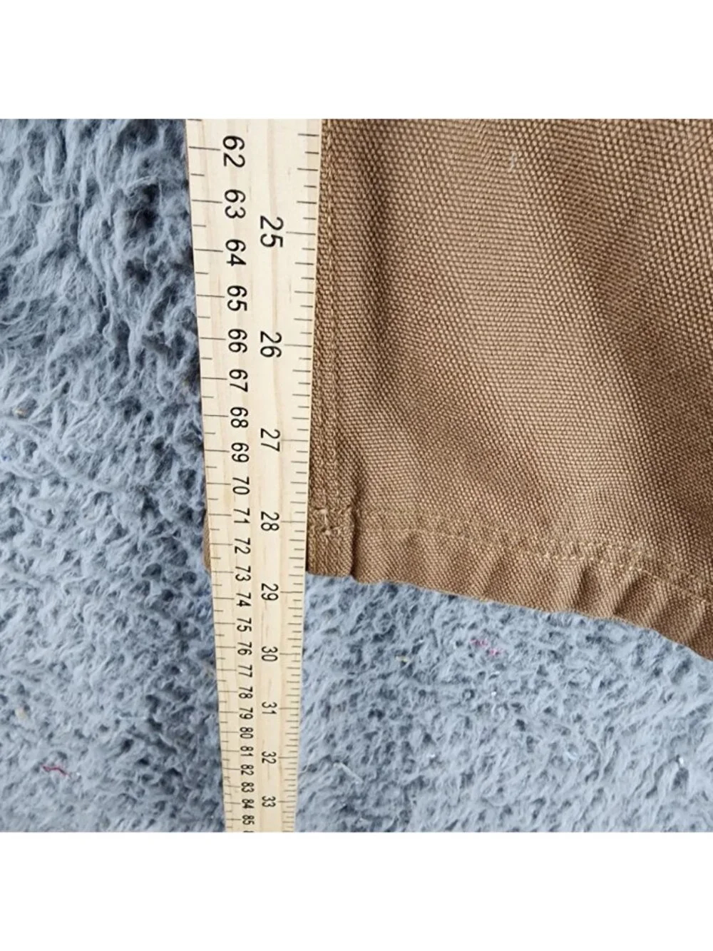 Duluth Pants Mens 40x30 Brown Double Knee Cotton Mid Rise Cargo